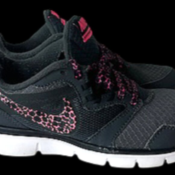 Womens Gray Nike Flex Experience RN3 Sneaker Pink Cheetah SZ 6 - Picture 5 of 7